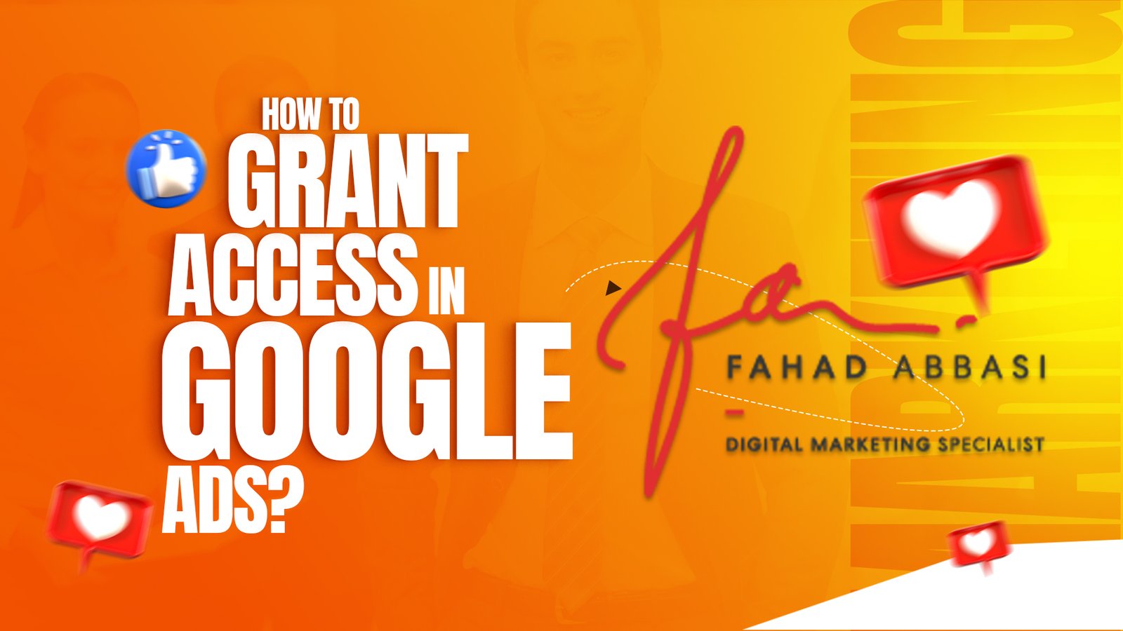 How to add some one in google ads new interface